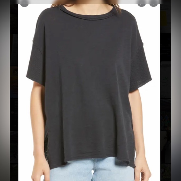 ISO FREE PEOPLE PEACE IT UP TEE SMALL - Picture 1 of 1